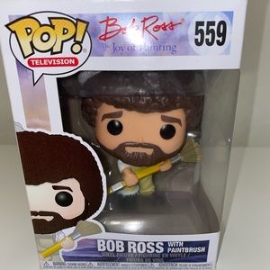 COPY - Bob Ross Pop! Figure